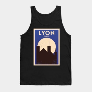 Lyon Poster Design Tank Top